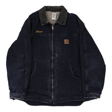  Vintage navy Lightly Worn Carhartt Jacket - mens xx-large