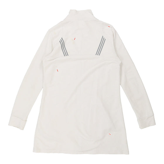 Adidas Track Jacket - Large White Polyester track jacket Adidas   