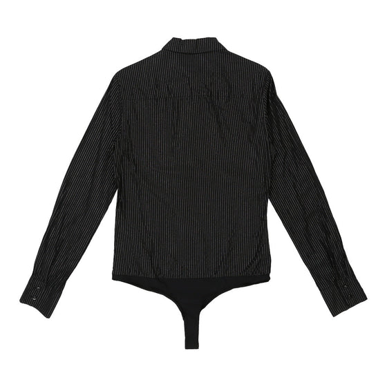 Iceberg Bodysuit - XL Black Cotton Blend bodysuit Iceberg   