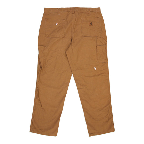 Carhartt Carpenter Jeans - 39W 32L Brown Cotton carpenter jeans Carhartt   