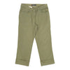 Conte Of Florence Cropped Jeans - 28W UK 8 Green Cotton jeans Conte Of Florence   