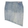 Unbranded Mini Denim Skirt - 29W UK 10 Blue Cotton denim skirt Unbranded   
