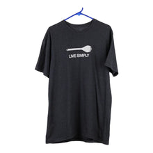  Vintage grey Live Simply Patagonia T-Shirt - mens large