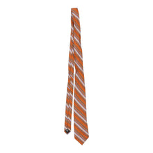  Vintage orange Geoffrey Beene Tie - mens no size