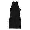 Vintage black Unbranded Midi Dress - womens small