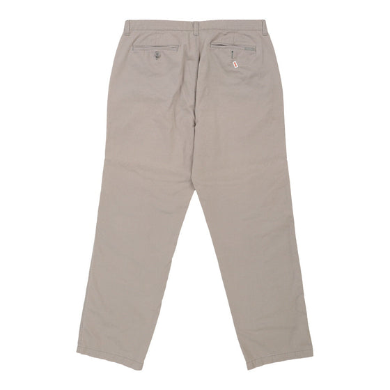 Vintage grey Calvin Klein Trousers - mens 34" waist