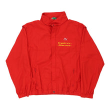  Puma Jacket - Large Red Cotton Blend jacket Puma   