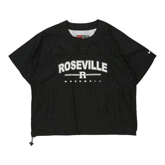 Roseville Baseball Nike Windbreaker - Large Black Polyester windbreaker Nike   