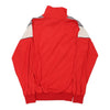 Elle Sport Track Jacket - Large Red Polyester track jacket Elle Sport   