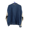 Vintageblue DuPont Id Wear Varsity Jacket - mens large