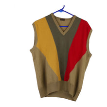  Vintageblock colour Dalmine Sweater Vest - mens large