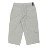 Vintage grey Conte Of Florence Cargo Shorts - mens 33" waist