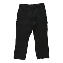  Vintage black Wrangler Cargo Trousers - mens 36" waist