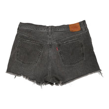  Vintage grey 501 Levis Denim Shorts - womens 32" waist