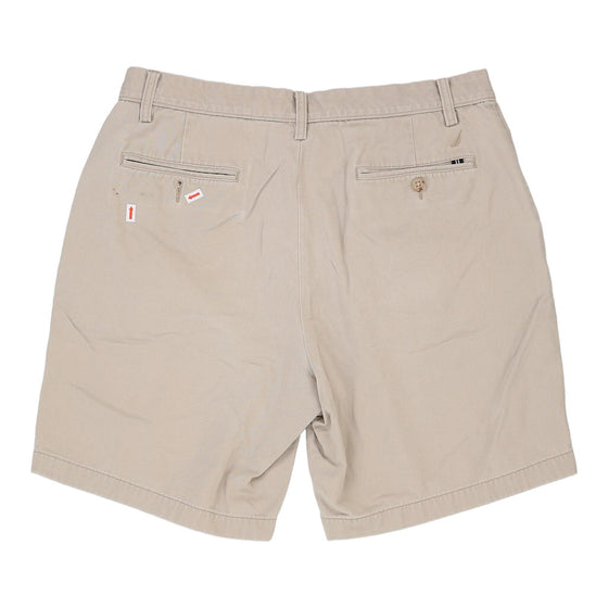 Vintage beige Nautica Shorts - mens 34" waist
