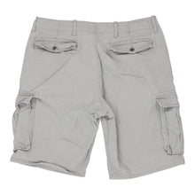  Vintage grey Levis Cargo Shorts - mens 34" waist