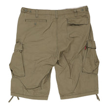  Vintage khaki Levis Cargo Shorts - mens 39" waist