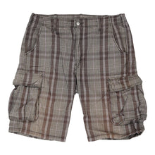  Vintage grey Levis Cargo Shorts - mens 35" waist