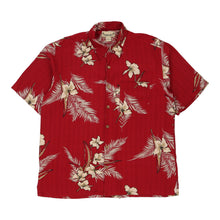  Vintage red Paradise Coves Hawaiian Shirt - mens large