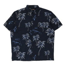  Vintage navy Point Zero Hawaiian Shirt - mens large