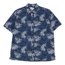  Vintage blue Croft & Barrow Hawaiian Shirt - mens medium