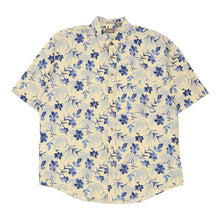  Vintage cream Natural Issue Hawaiian Shirt - mens x-large