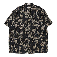  Vintage black Pierre Cardin Hawaiian Shirt - mens xx-large
