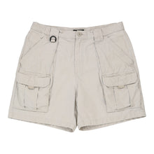  Vintage cream Columbia Cargo Shorts - mens 34" waist