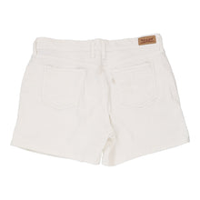  Vintage white White Tab Levis Denim Shorts - womens 33" waist