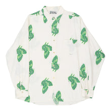  Vintage white Verde Vallee Patterned Shirt - mens large