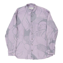  Vintage purple Jean Chatel Patterned Shirt - mens xx-large