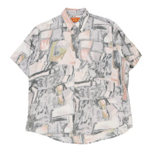  Vintage multicoloured Ivy Patterned Shirt - mens medium