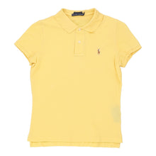  Vintage yellow Ralph Lauren Polo Shirt - womens small