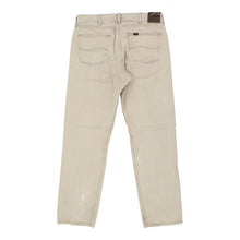  Vintage beige Lee Jeans - mens 34" waist