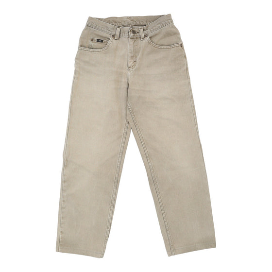 Vintage beige Lee Jeans - womens 28" waist