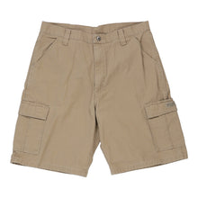  Vintage beige Wrangler Cargo Shorts - mens 34" waist