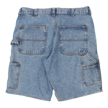  Vintage blue Route 66 Carpenter Shorts - mens 37" waist
