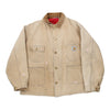 Vintage beige Lightly Worn Carhartt Jacket - mens xx-large