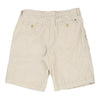 Vintage cream Tommy Hilfiger Shorts - mens 32" waist