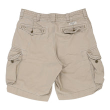  Vintage beige Ralph Lauren Cargo Shorts - mens 35" waist