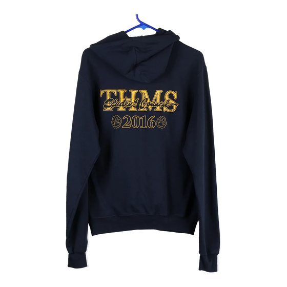 THMS 2016 Champion Hoodie Small Navy Cotton Blend