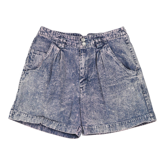 Vintage blue Code Bleu Denim Shorts - womens 30" waist