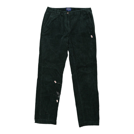 Vintagegreen Pendleton Cord Trousers - womens 31" waist