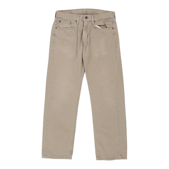 Vintage brown 505 Levis Trousers - mens 32" waist
