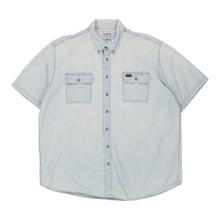  Vintage blue Carhartt Denim Shirt - mens xx-large