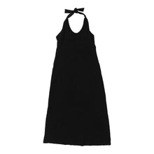  Vintage black Unbranded Halterneck Dress - womens medium