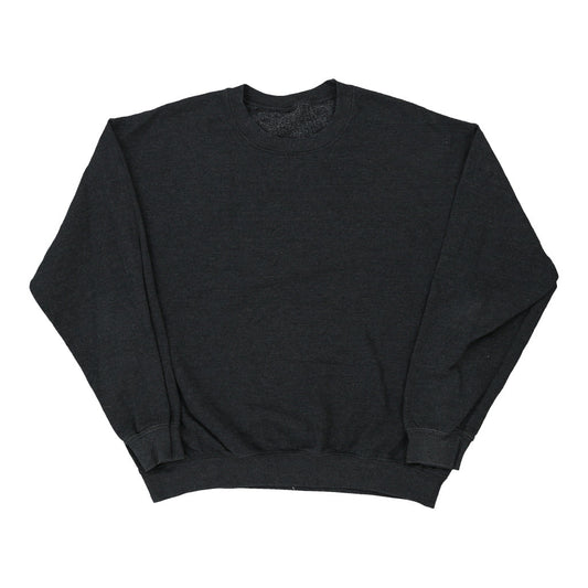 Vintage grey Unbranded Sweatshirt - mens large