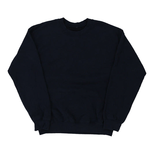 Vintage navy Unbranded Sweatshirt - mens medium