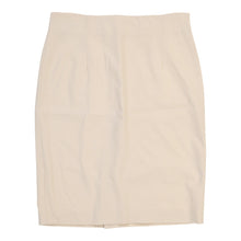  Vintage beige Les Copains Pencil Skirt - womens 32" waist