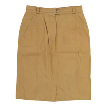  Vintage brown Jil Sander Pencil Skirt - womens 32" waist